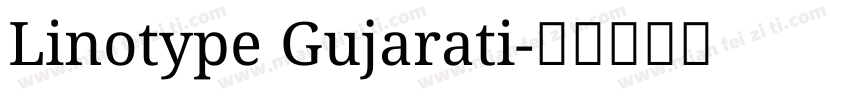 Linotype Gujarati字体转换